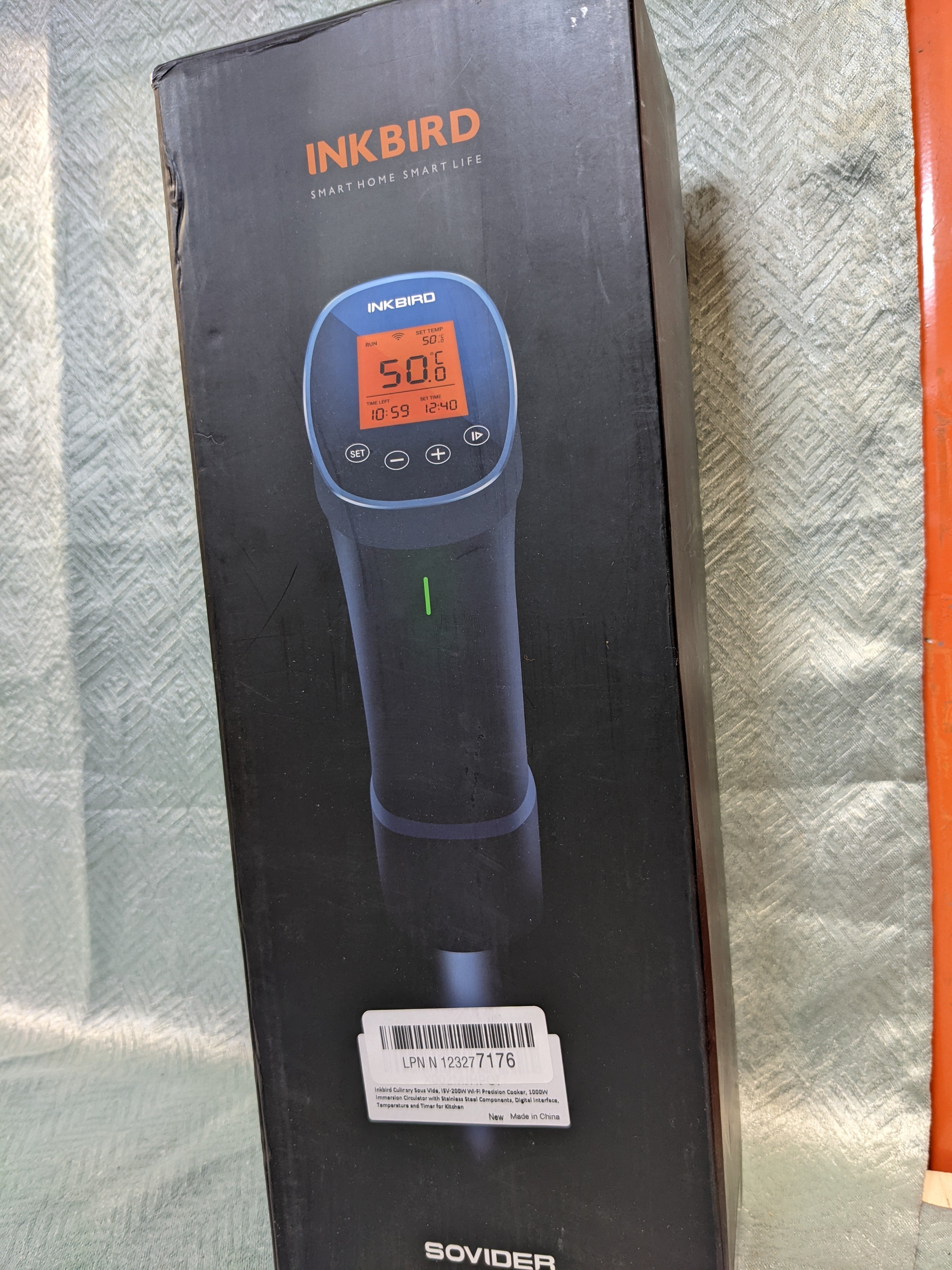 Sous -Vide Cooker, Inkbird WiFi Sous Vide Culinary Precision Cooker | 1000W Immersion Circulator with Recipes,Timer (7550539202798)